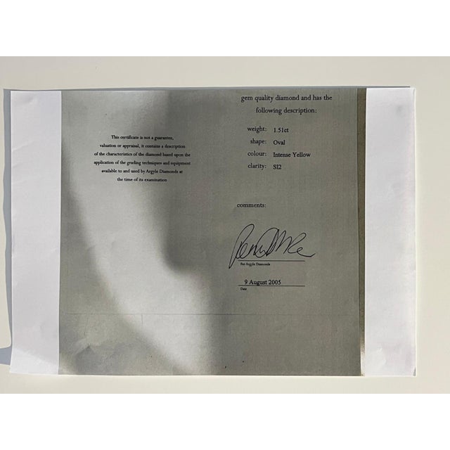 Argyle Diamonds 18ct White & Yellow Gold Diamond Ring Set 2.34ct, Size 5.75 For Sale - Image 15 of 15