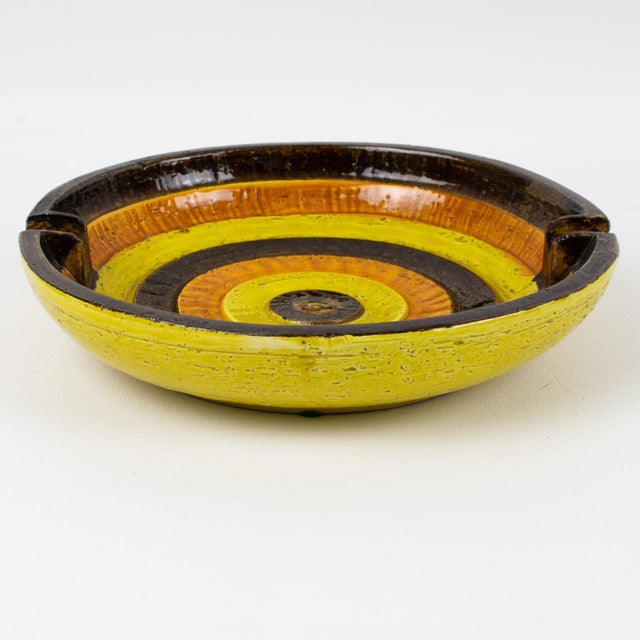 Bitossi for Rosenthal Netter Ceramic Box, Bowls Vide Poche, 3 pc, circa 1960 For Sale - Image 11 of 15