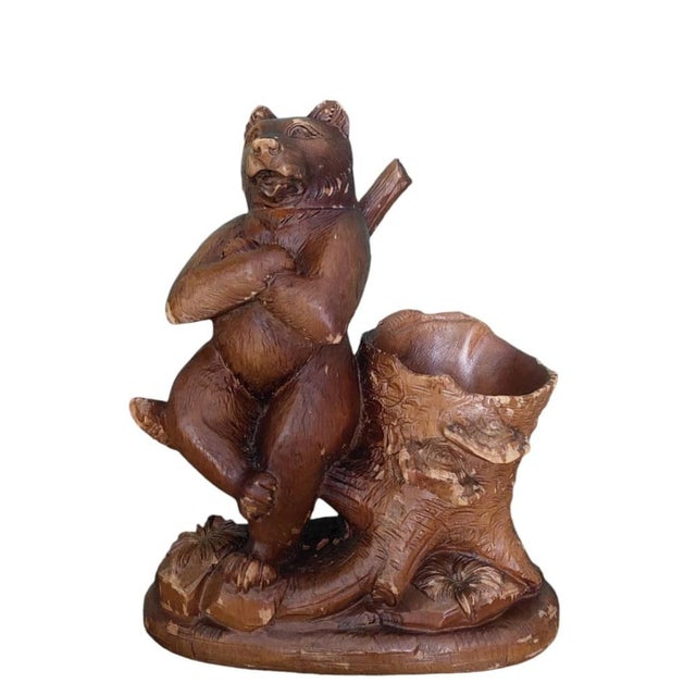 Black Forest Ashtray with Bear, 1920s For Sale - Image 10 of 10