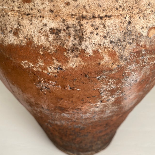 Antique Rustic Terra-Cotta Turkish Vessel Pot For Sale - Image 10 of 12