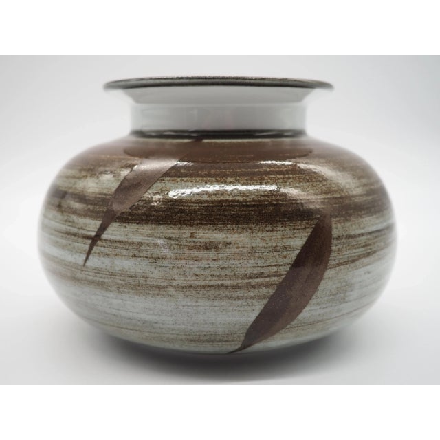 Ceramic Vintage Swedish Nordic Handmade Porcelaine Vase by Suzanne Öhlèn for Rörstrand, Sweden, 1980s For Sale - Image 7 of 9