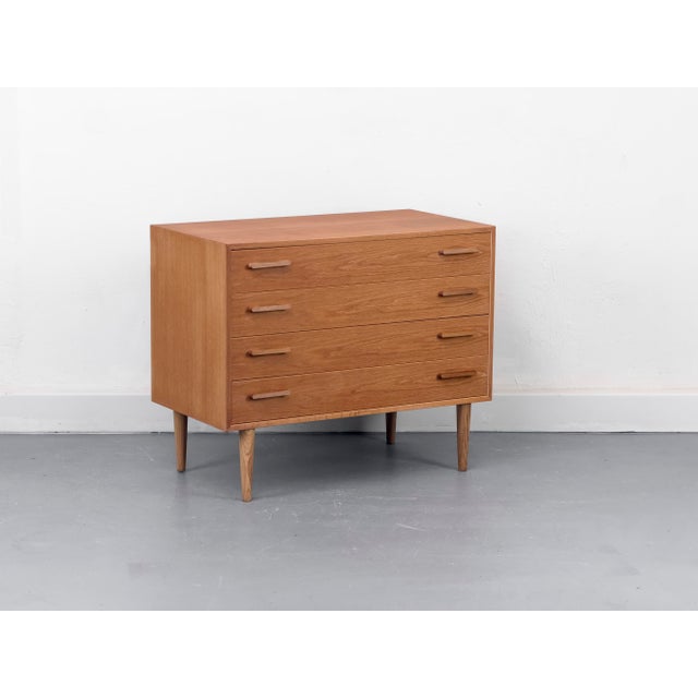 Danish Oak Chest of Drawers by Kai Kristiansen for FM Møbler, 1960s For Sale - Image 14 of 16