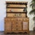 Late 20th Century Vintage Maple Cottage Colonial Revival 2-Piece Hutch / Buffet For Sale - Image 5 of 12