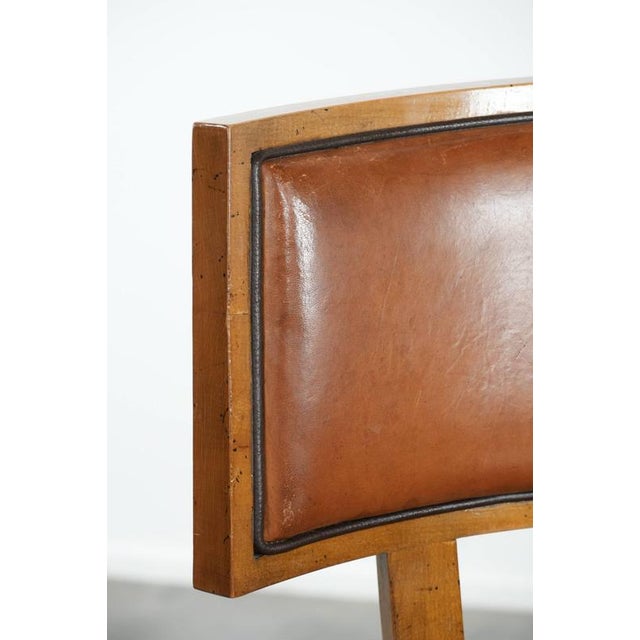 Vintage Cocktail Chair in Sheepskin For Sale - Image 8 of 16