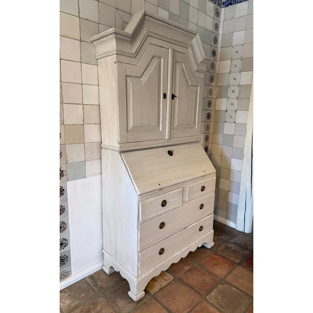 Gustavian (Swedish) Gustavian Essay Secretary, 1880 For Sale - Image 3 of 11