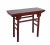 Small Red Antique Stairway Table For Sale - Image 4 of 8