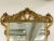 French Italian Wall, Console, Mantle or Pier Mirror. 1930s. Gilt Gold, Carved For Sale - Image 3 of 9