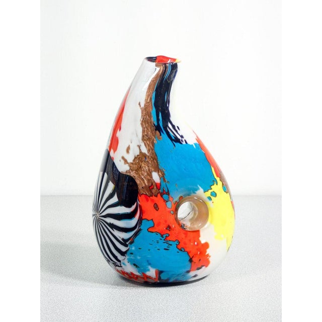 Oriente Vase by Dino Martens for A. Toso., 1950s For Sale - Image 17 of 17