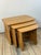 Wood Vintage Nesting Tables in Elm from Ercol, 1980, Set of 3 For Sale - Image 7 of 10