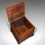 Brown 1780's Antique Oak Storage Chest For Sale - Image 8 of 8