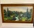 Wood 1960s Large Original Oil Painting by Mamie Sherlock For Sale - Image 7 of 12