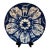 18th Century Hand Painted Dutch Delft Platter For Sale