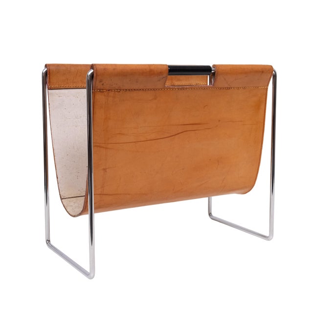 Cognac Magazine Holder by Brabantia, Netherlands, 1960 For Sale - Image 6 of 9