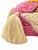 Moroccan Abstract Wool Pouf For Sale - Image 6 of 7