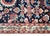 Navy Blue Early 20th Century Persian Heriz Rug For Sale - Image 8 of 14