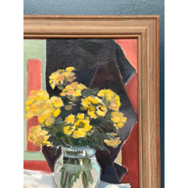 1920s B. Segerdahl, Floral Still Life, 1920s, Oil on Panel, Framed For Sale - Image 5 of 18