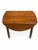 1940s Antique Solid Oak Extension Dining Table With 6 Original Leaves & Original Wooden Casters Circa 1940s–1950s For Sale - Image 5 of 7