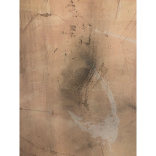 2010s Contemporary Minimalist Abstract Mixed-Media Painting For Sale - Image 5 of 9