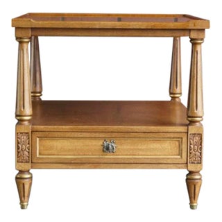 Vintage French Regency End Table For Sale