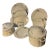 New 1980s Porcelain With Flowering Branch - Set of 50 Pieces For Sale
