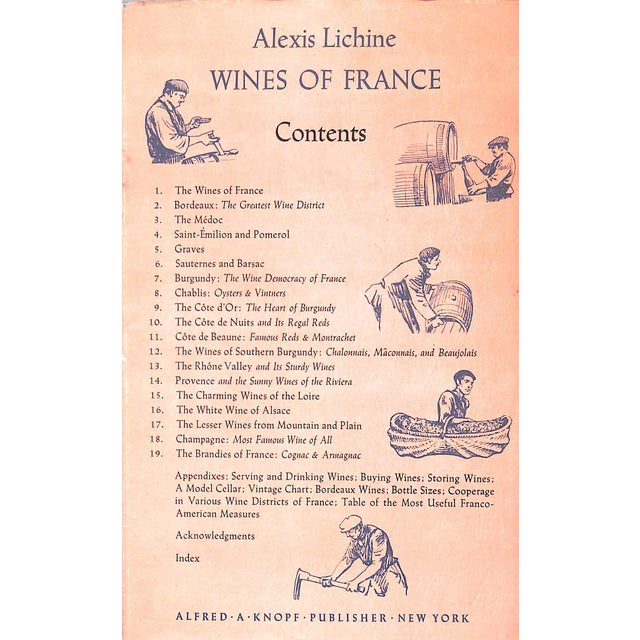 "Wines of France" 1951 Lichine, Alexis For Sale - Image 4 of 9