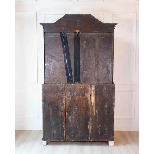 18th century Swedish Gustavian secretary cabinet For Sale - Image 9 of 15