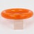 Bakelite Bracelet Bangle Tangerine Orange Marble, with Tube Shape For Sale In Atlanta - Image 6 of 8