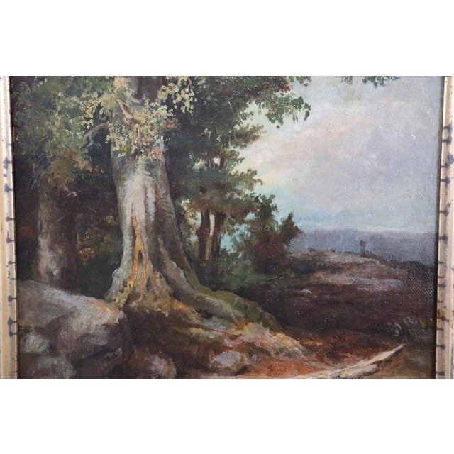 This exquisite oil on canvas painting from the Italian school, dating back to the late 19th century, embodies the charm of...