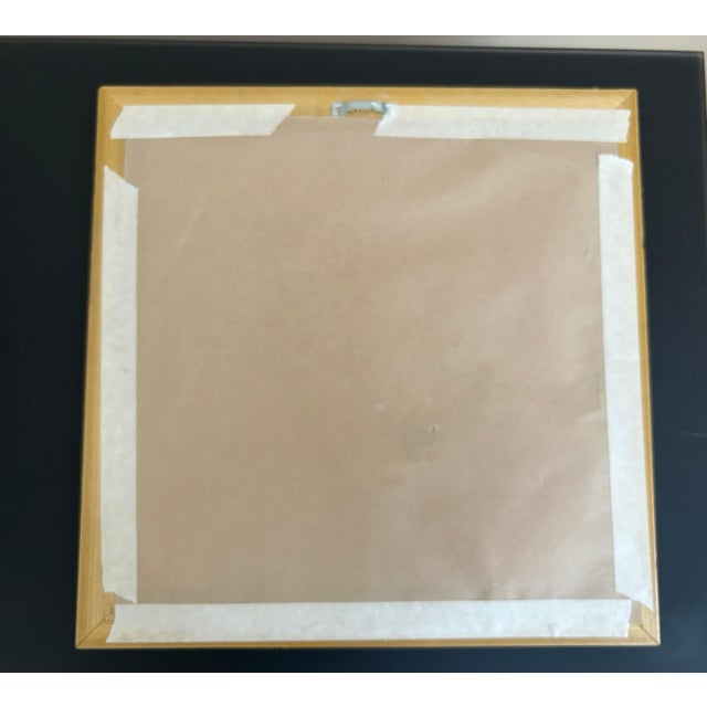 Gold Gustav Klimt “Poetry” Framed Bookplate Illustration, Rizzoli 1995 For Sale - Image 8 of 8