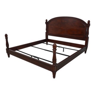 Henkel Harris King Size Model 197 Mahogany Bed For Sale