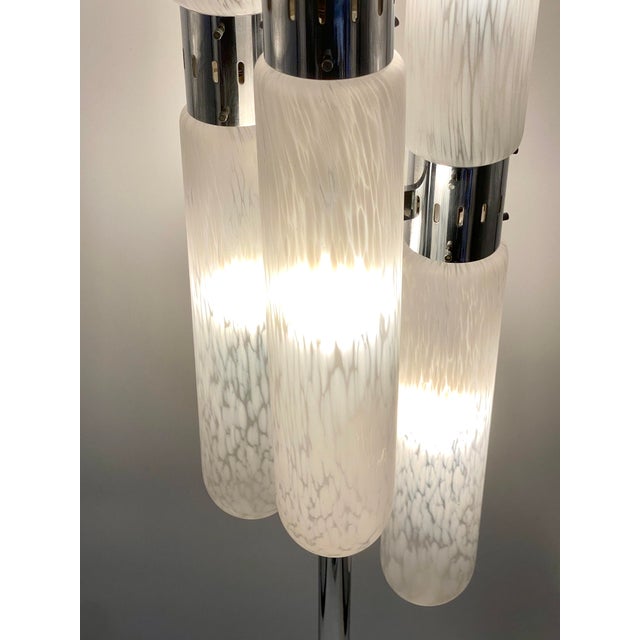 Murano Glass Floor Lamp by Aldo Nason for Mazzega For Sale - Image 9 of 18