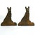 Pair of German Shepherd Bookends Cast Iron Circa 1925 For Sale - Image 4 of 10