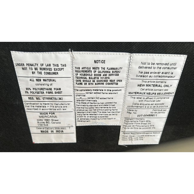 Vintage Kilim Rug Upholstered Modern Bench For Sale - Image 10 of 12