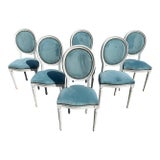19th Century Louis XVl Dining Chairs - Set of 6 For Sale