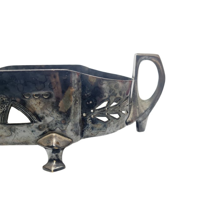 Art Nouveau Jardinière from Argentor, Austro-Hungarian Empire, 1900s For Sale - Image 4 of 13