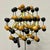 BVintage Black Molecular Model, 1940s For Sale - Image 3 of 8