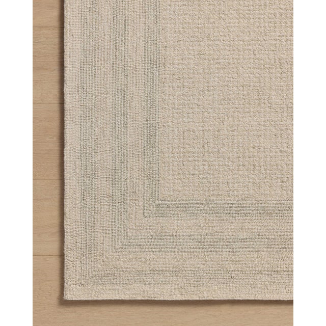 2020s Amber Lewis x Loloi Windsor Ivory / Spa 5'-0" x 7'-6" Accent Rug For Sale - Image 5 of 6
