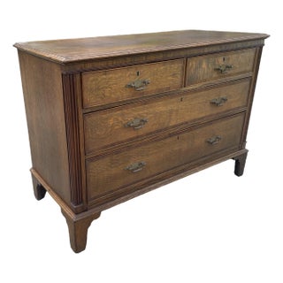 Antique Georgian Three Drawer Chest For Sale