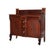 An exquisite American Empire Classical sideboard, crafted from flame mahogany around 1840, exemplifies the refined...