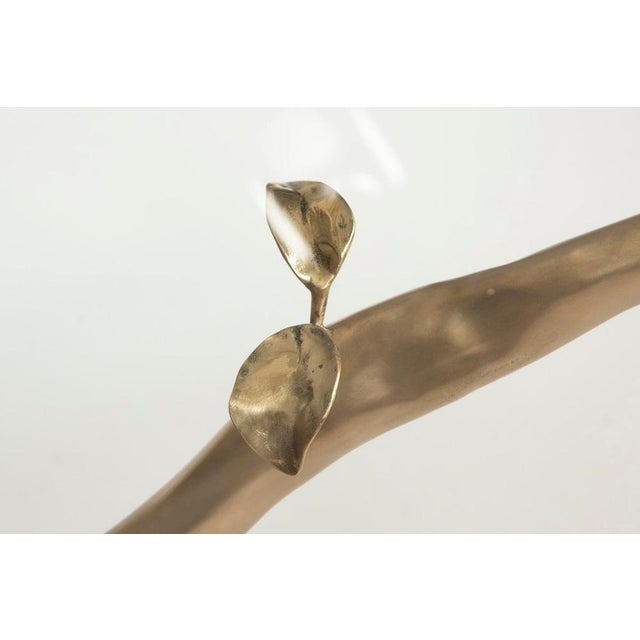 Metal Tree Brass Sculpture Table from Pescetta For Sale - Image 7 of 14
