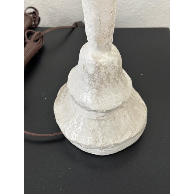 Early 20th Century Giacometti Syrie Maugham Style “Tete de Femme” Plaster Lamps - a Pair For Sale - Image 18 of 18