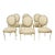 Early 20th Century French Louis XVI Style Set of 6 Dining Chairs For Sale