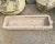 Mid 20th Century Vintage Old Granite Chiseled Outdoor Trough / Planter For Sale - Image 5 of 7