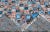 Moroccan Hand Knotted Millfeur Rug With Soft Hi-Low Texture,7'x10' For Sale In New York - Image 6 of 7