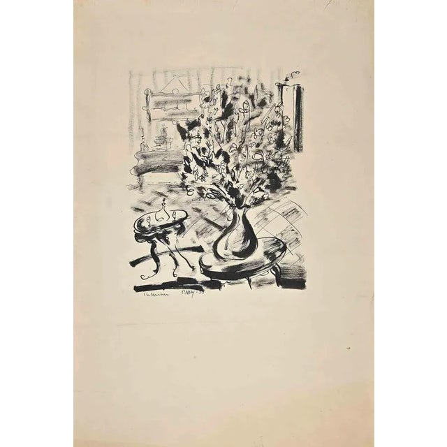 Flowers is an original Contemporary artwork realized in the half of the 20th Century by Robert Naly (1900 - 1983)....