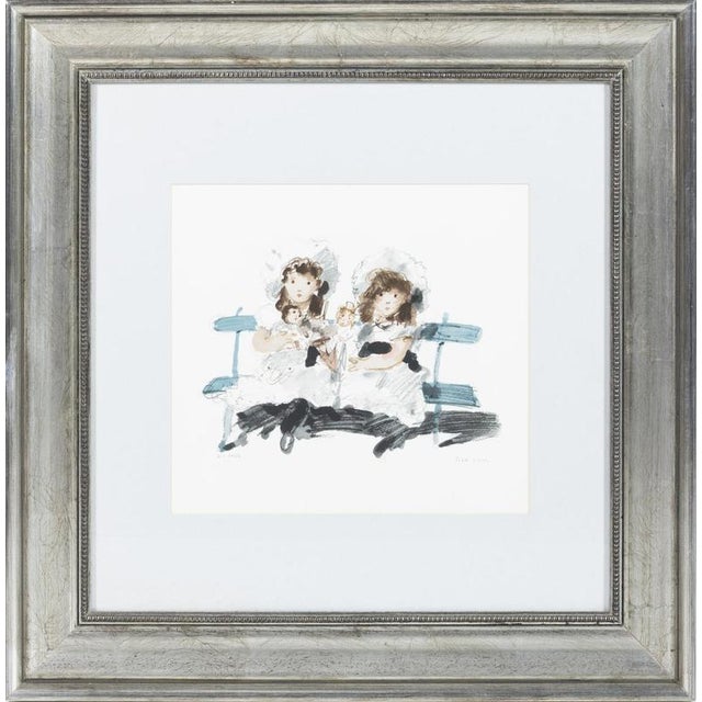 Luis Pinto Coelho, Untitled, Silkscreen, Framed, Edition 17/25 For Sale - Image 6 of 6