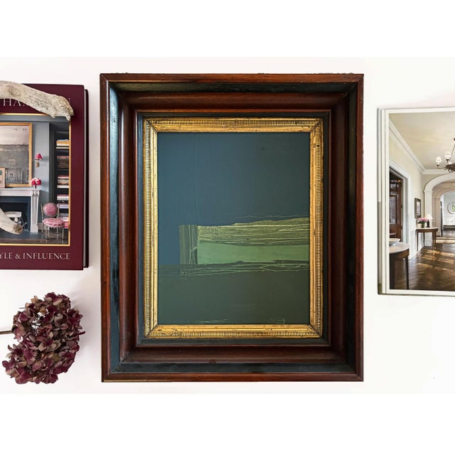 Step into a world where evergreen meets calm. “River Moss III” is a striking original abstract painting designed to evoke...