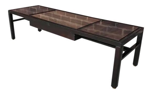 Mid-Century Modern Dunbar Long Coffee Table