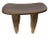 Lg African Senufo Stool / Table I Coast 25" W For Sale - Image 4 of 9