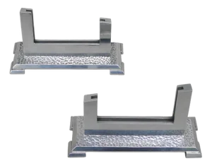 Bauhaus Picture Frames in Aluminum, Germany, 1930s, Set of 2